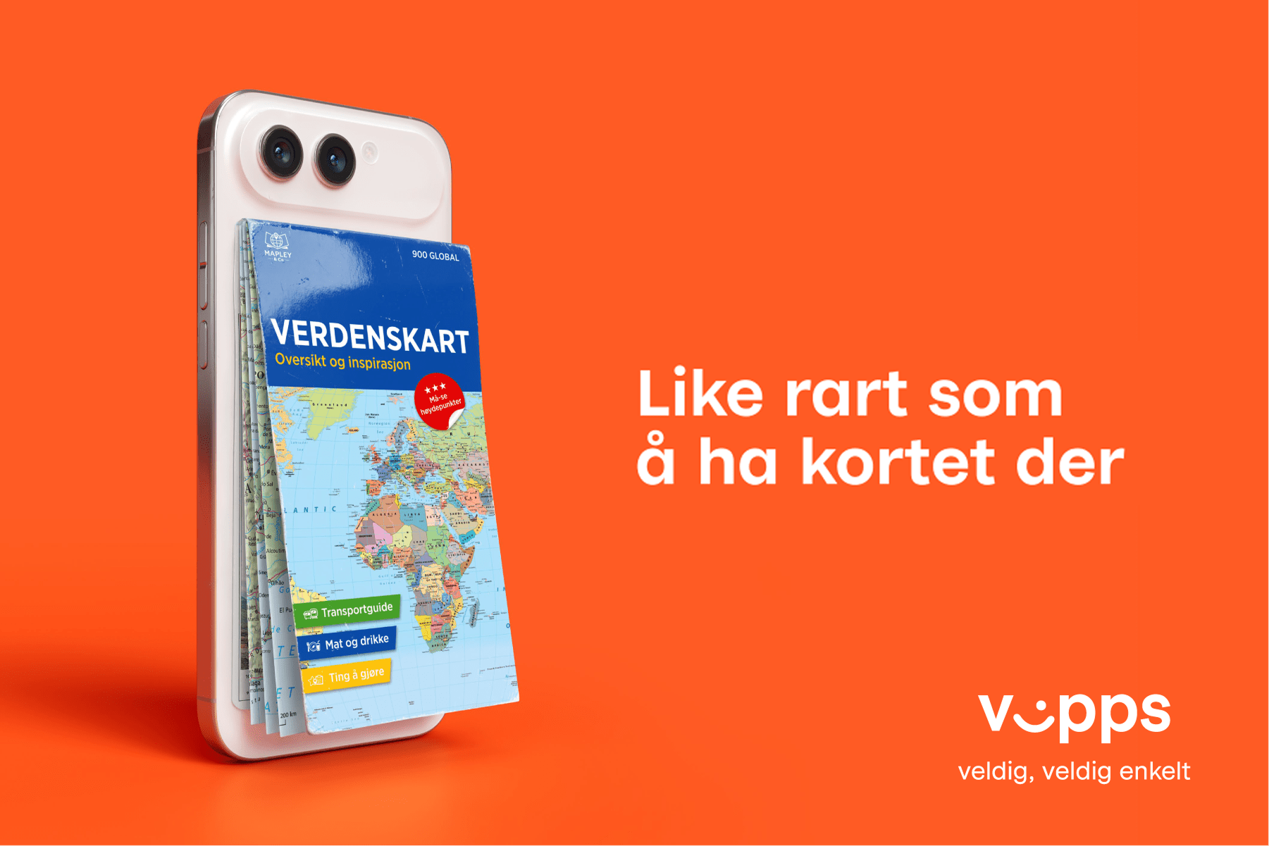 Illustrasjon av Vipps Tæpp