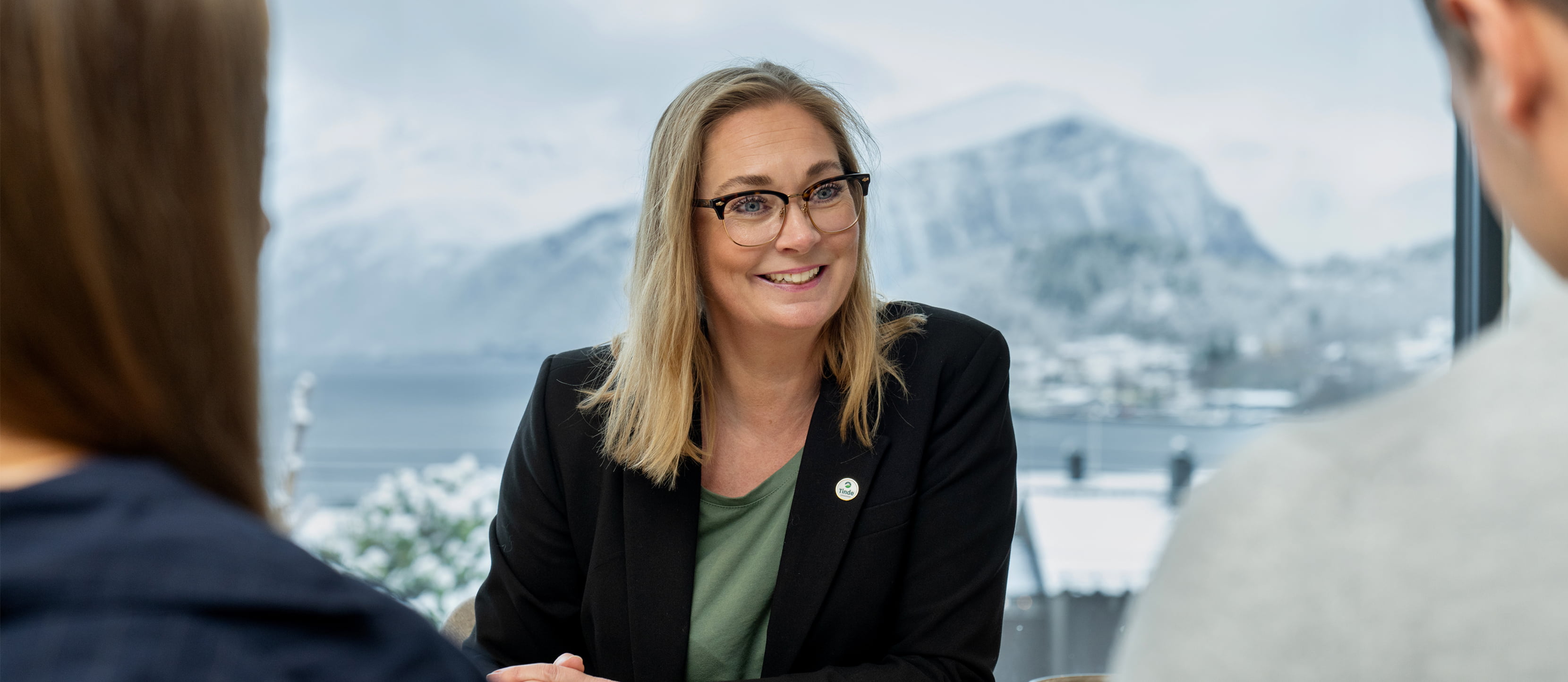 Silje i kundeposisjon