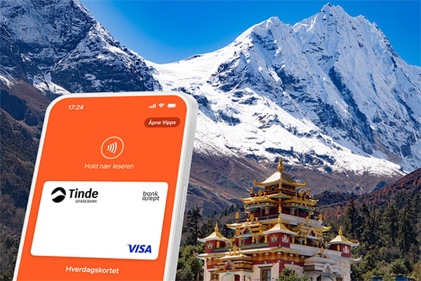 Vipps fra Norge til Nepal