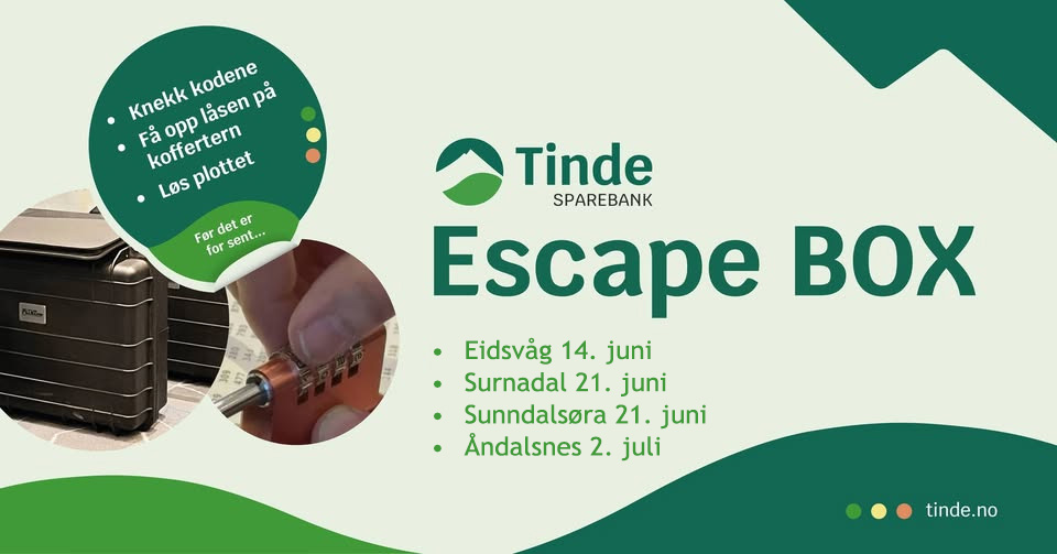 Tinde Escape Box