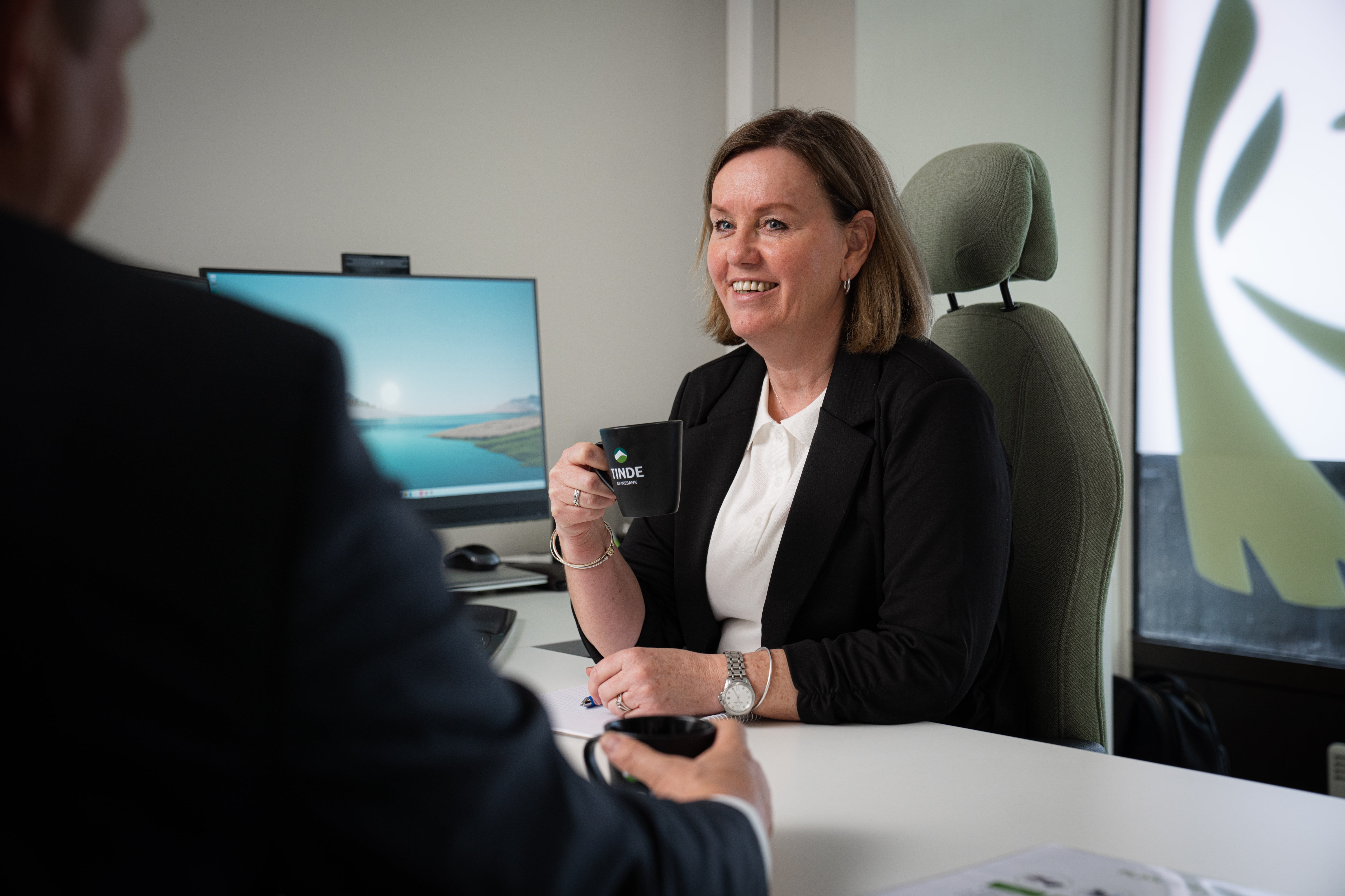 Marit i kundeposisjon