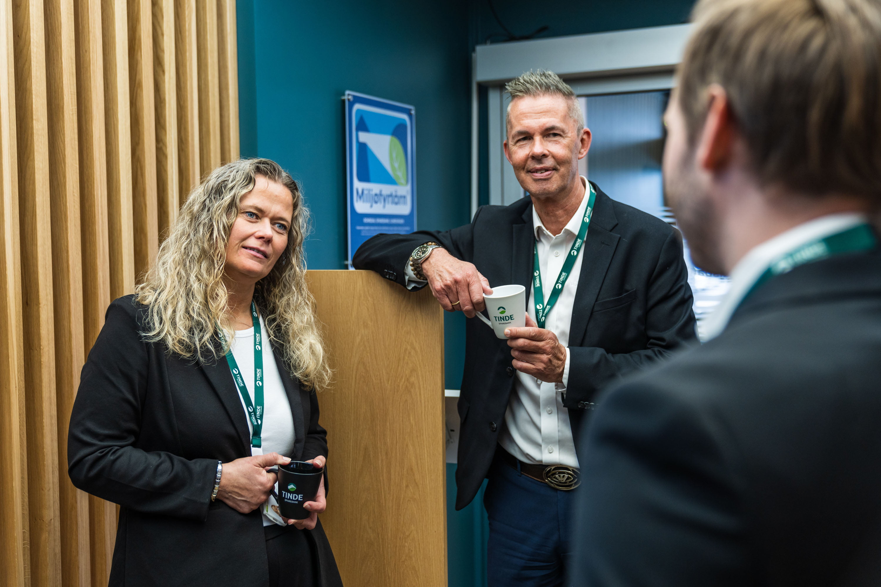 Meier og Rita har kaffepause